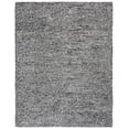 thumbnail image 2 of SAFAVIEH Berber Deena Distressed Area Rug, Ivory/Black, 8' x 10', 2 of 11