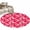 Dark Pink Light Pink, variant on Entryway Rug 2'x3', Valentine's Day Small Rug for Kitchen Bathroom Door Mat Indoor Entrance, Pink Rainbow Love Heart Polka Dots Spring Non-Slip Area Rugs Floor Mats Carpet Front Door Rugs