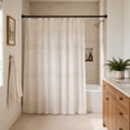 thumbnail image 6 of Matte Black Adjustable Tension Shower Rod, No Drill, Expandable 36-63 in., 6 of 11