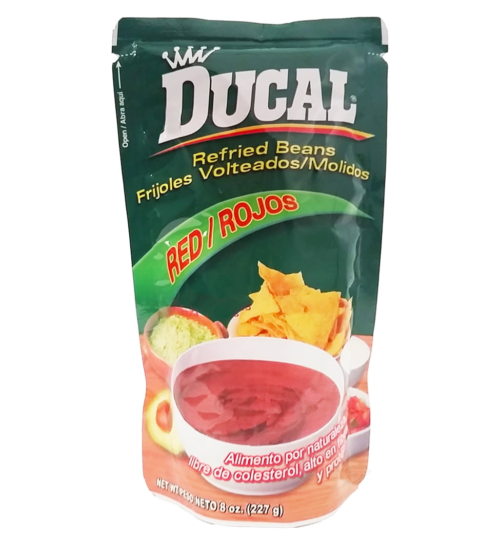 Ducal Red Beans Bag 8 oz Frijol Rojo Bolsa Display (Pack of 12