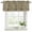 Gray Green, variant on 2 Pack Vintage Spring Floral Valances for Windows Bedroom Living Room Window Treatments, Farmhouse Flowers Green Vintage Rod Pocket Valance Drapes Short Kitchen Curtains Over Sink 60"x18"