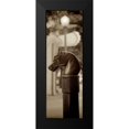 thumbnail image 2 of Blaustein, Alan 11x24 Black Modern Framed Museum Art Print Titled - Hitching Post Pano - 1, 2 of 5