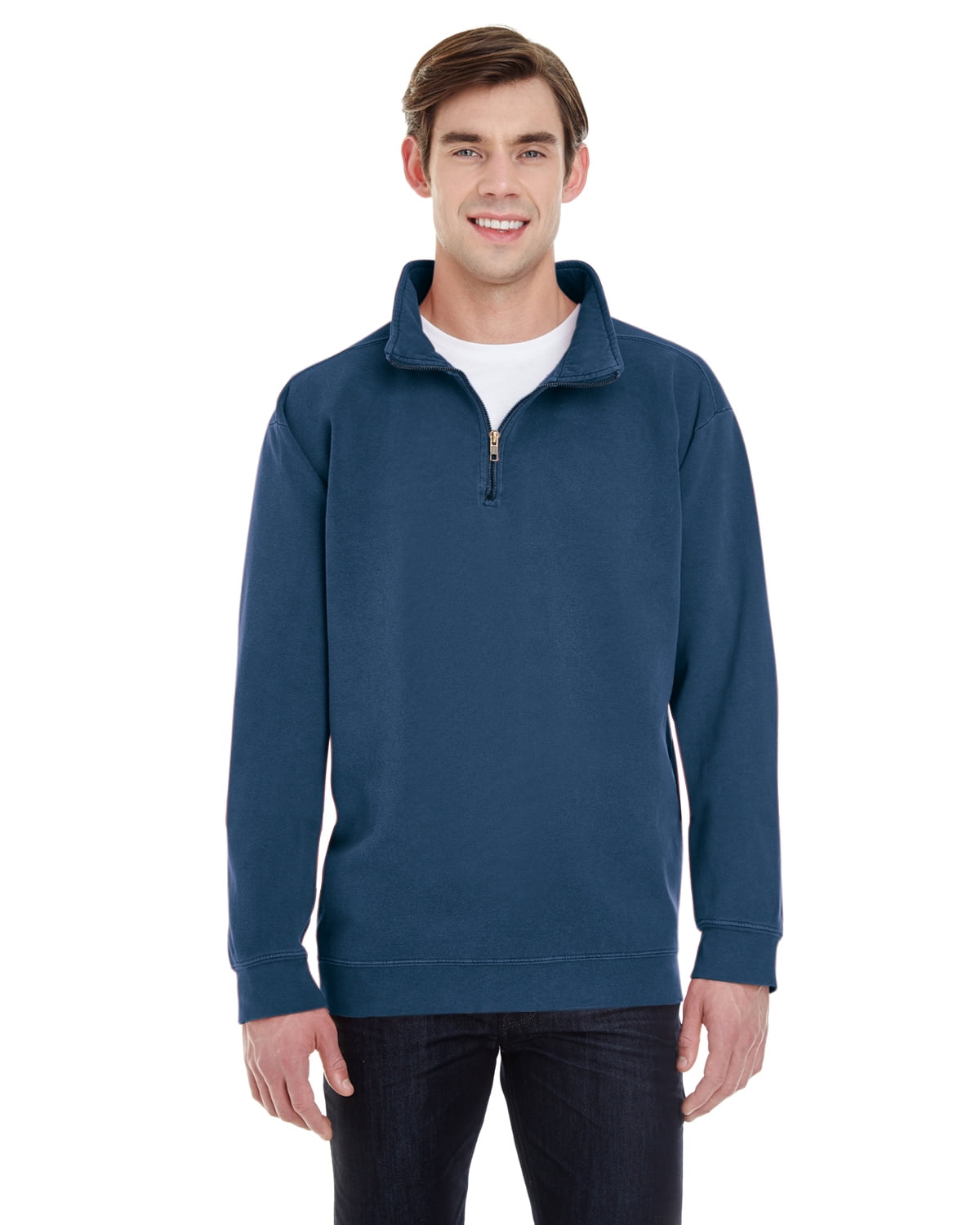 Comfort Colors Adult Quarter-Zip Sweatshirt - 1580 - Walmart.com