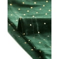 thumbnail image 6 of INSPIRE CHIC Women's High Waist Button Pants Polka Dots Overalls Jumpsuits XL Green, 6 of 6