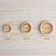 thumbnail image 5 of 150 Botones Hechos a Mano Hechos con Amor Botones de Madera Redondos de 15 mm y 20 mm Botones de Madera para Costura y Manualidades Decorativas, 5 of 5