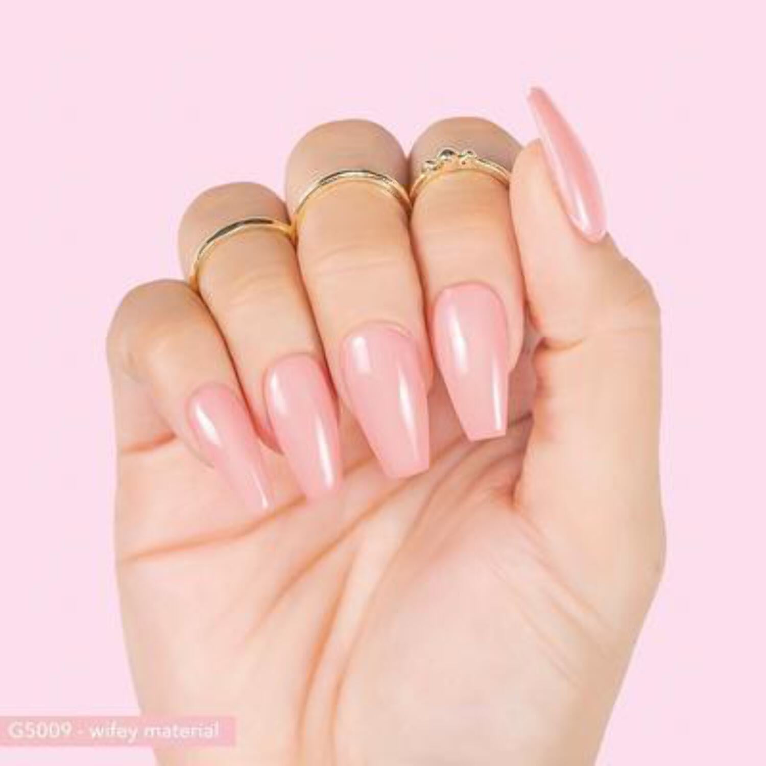 Kiara Sky Gelly Tip Medium Coffin 500 tips #GT02