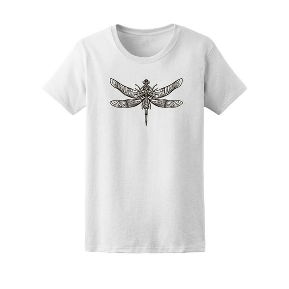 Beautiful Vintage Boho Dragonfly Tee Women's -Image by Shutterstock