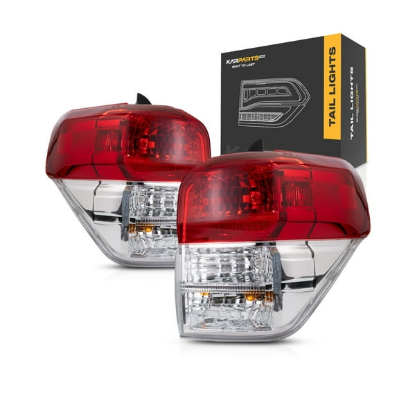 For Toyota 4Runner Tail Light Unit 2010 11 12 2013 Driver and Passenger Side Pair Limited SR5 Model Replacement For TO2818147, TO2819147 | 81561-35360, 81551-35360