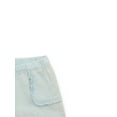 thumbnail image 3 of Garanimals Baby Girl Denim Ruffle Pocket Shorts, Sizes 0-24 Months, 3 of 4