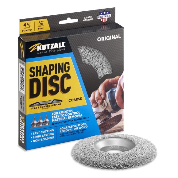 Disco moldeador Kutzall Original, grueso, para carpintería, 114,3 mm