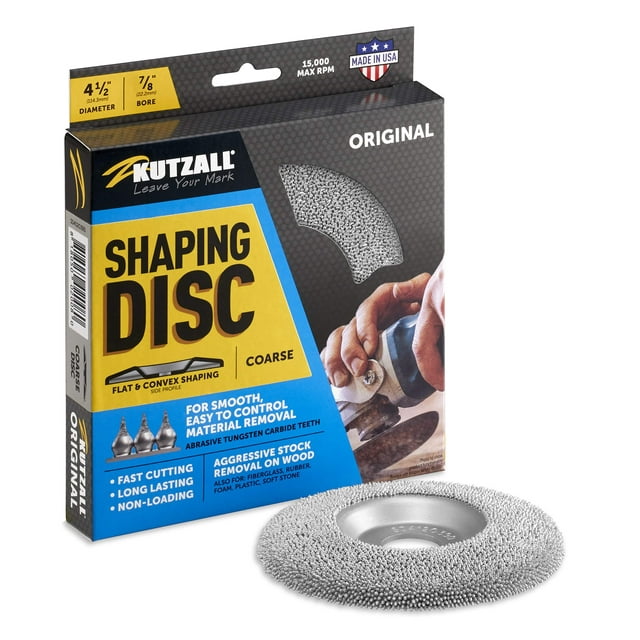 Disco moldeador Kutzall Original, grueso, para carpintería, 114,3 mm