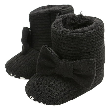 

OUNONA 1 Pair Winter Thickened Snow Boots Children s Winter Shoes Cotton Warm Boots