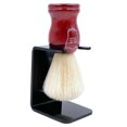 thumbnail image 3 of Parker Safety Razor Handmade Deluxe Boar Bristle Shaving Brush – Rosewood Handle, Brush Stand Included, 3 of 5