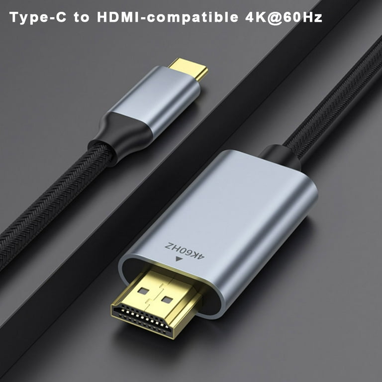 Ripley - CABLE ADAPTADOR DONGLE USB TIPO C A HDMI CONVERTIDOR USB 3.1 A 4K.