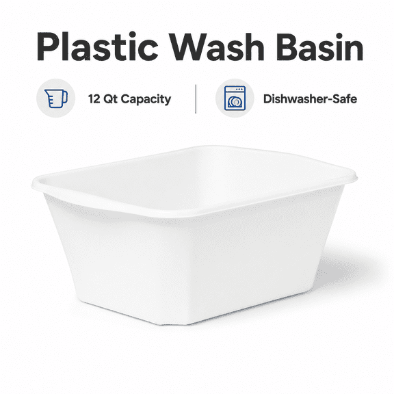 Plastic White 12qt Capacity Dishwasher-Safe Dish Racks