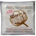 thumbnail image 2 of Warm & White Full Size 90" x 96" Precut Cotton Batting, 2 of 3