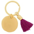 thumbnail image 2 of One Word Round Keychain, Smile, 2 of 2
