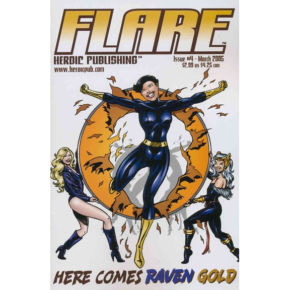 Flare (3rd Series) #4 VF ; Hero Comic Book