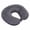 Grey, variant on U Shape Memory Foam Pillows, Travel Neck Pillow, Airplane Pillow, Ergonomic Design Neck Rest, 9.4" x 10.6" Neck Flight Pillow for Traveling,Train, Self-Drivingng Car