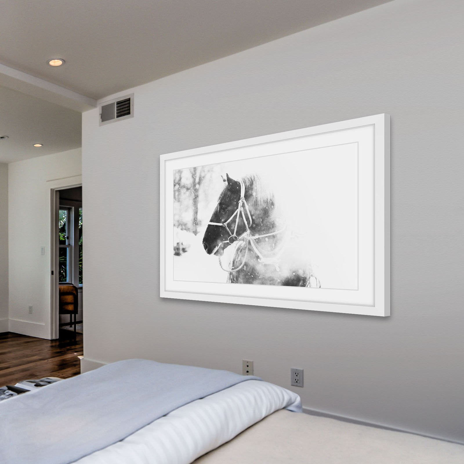 Marmont Hill 'Cold Breath' Framed Photographic Print on Paper