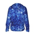 thumbnail image 3 of Kll Blurred Star Snow Christmas Print Men'S Women’s Upf 50+ Sun Protection Outdoor Hoodie Jacket Long Sleeve Fishing Hiking Performance Shirt- X-Large, 3 of 8