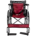 thumbnail image 3 of Silla De Ruedas Todo Terreno Rueda 23 Pulgadas Plegable Aluminio Soporta 130kg Nanofort, 3 of 8