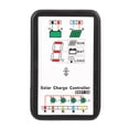 thumbnail image 3 of Controlador de carga solar PWM de 6 V y 12 V compatible con baterías de litio y NiMH, 3 of 9