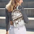 thumbnail image 5 of Easygdp Woodland Forest With Deers Mochila de Lona Resistente para Laptop, Compatible con Laptops de 15 a 17 pulgadas, Ideal para Escuela, Trabajo y Viajes-Small, 5 of 5