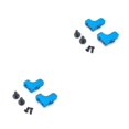 thumbnail image 2 of Xingzhi 2 Pieces Model Durable Servo Mount Fixed Bracket Metal Upgrade Accessories Modification Refitting A959 A969B A979B blue 2Set, 2 of 6