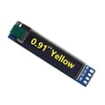thumbnail image 3 of Seitruly Módulo OLED GND SSD 1306 3,3 V-5V tablero de pantallas de alta definición equipo de visualización programable pantallas LCD autoluminosas Electrónica Amarillo, 3 of 6