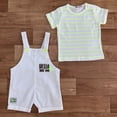 thumbnail image 5 of Hello 2-Piece Tee & Romper Set, 5 of 6