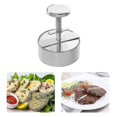 thumbnail image 2 of Homemiyn Burger Press, Premium Stainless Steel Hamburger Press, Adjustable Hamburger Patty Maker, 2 of 3