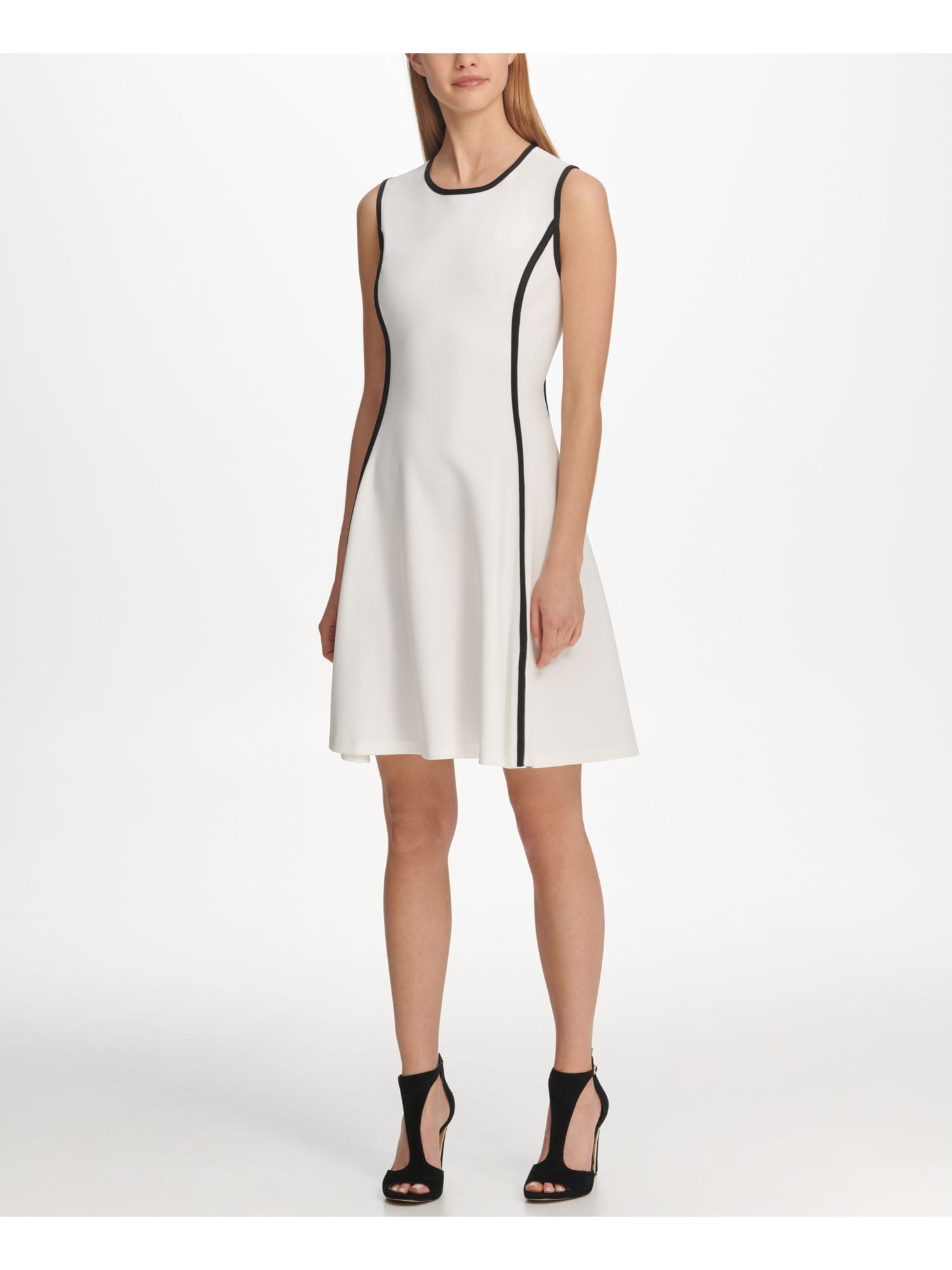 dkny white dress