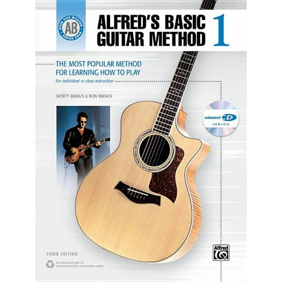 Alfred's Basic Guitar Method: Alfred's Basic Guitar Method, Bk 1: The Most Popular Method for Learning How to Play, Book & Enhanced CD (Other)