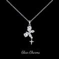thumbnail image 6 of GlassCharms Tassel Butterfly Necklace 2024 - New Light Luxury INS Style Jewelry, Perfect Graduation Gift, Elegant Clavicle Chain, 6 of 12