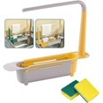 thumbnail image 1 of AMERTEER Sponge Holder for Sink Caddy Kitchen Sink Sponges Holder Rust Proof Waterproof Sponge Caddy, 1 of 6