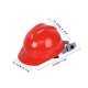 thumbnail image 4 of Casco de seguridad Gorra de plástico para casco, protección portátil ajustable para la cabeza para el trabajador, rojo Scienceny AF000052-01, 4 of 7