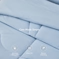 thumbnail image 5 of Breescape Essentials B-COOL Cooling Comforter, Blue, Full/Queen, 5 of 13