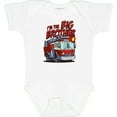 thumbnail image 3 of Inktastic Big Brother Fire Truck Boys Baby Bodysuit, 3 of 5