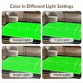 thumbnail image 7 of ODIKA 4'x6' Washable Area Rug Soccer Field Mosaic Grid Bold Stadium Frame Aglity Theme Decorations for Dorm Room, Small Living Stain Resistant Low Profile, Easy Care, 7 of 7