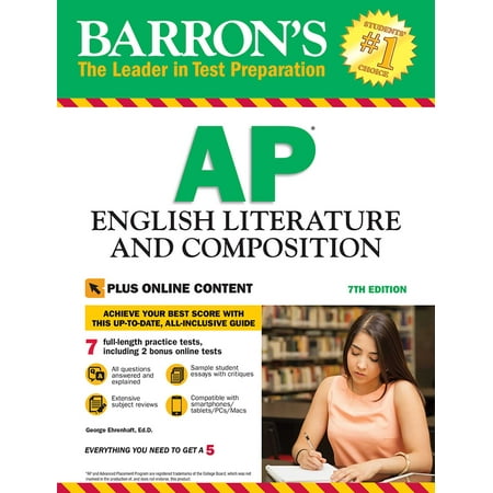 Barron's AP English Literature and Composition with Online (Best Lines In Literature)