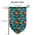 thumbnail image 7 of Wukai Colorful Dinosaur Print Garden Flag 12.5x18 Inch Double Sided Sun-resistant Rain-resistant, Wrinkle-resistant Colorfast(Only Flag), 7 of 7