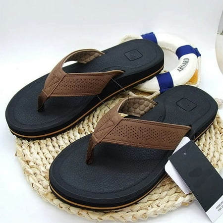 High Quality Summer Slippers Men Flip Flops Beach Sandals Non-slip Casual Shoes 2023 Indoor House Shoes For Men Outdoor Slides