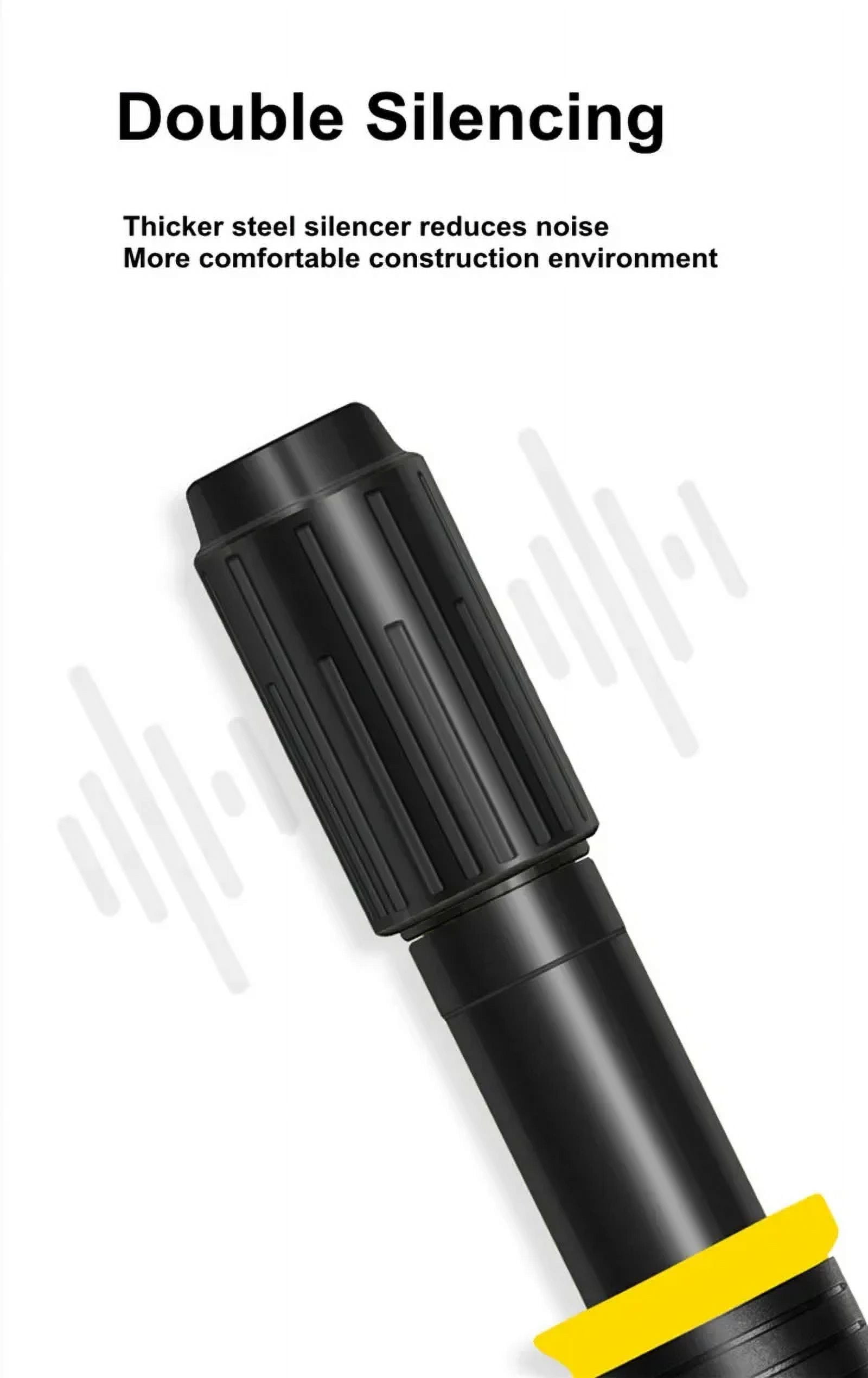 Low Noise Rivet Tool & Wire Slotting Device, Nail Gun for Home DIY - Quiet Installation Kit