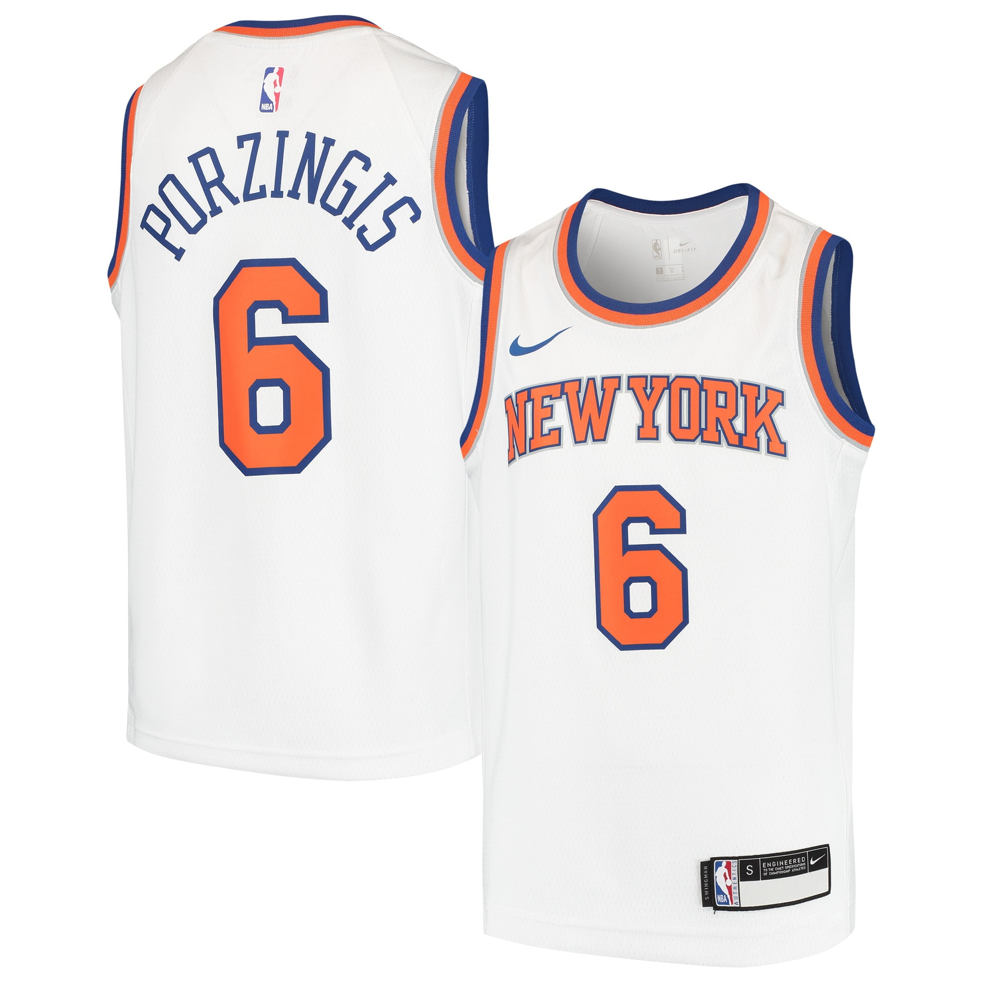 porzingis jersey xl