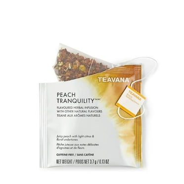 Teavana Peach Tranquility Full Leaf Tea 12 Sachets (0.13 oz / 3.7 g )
