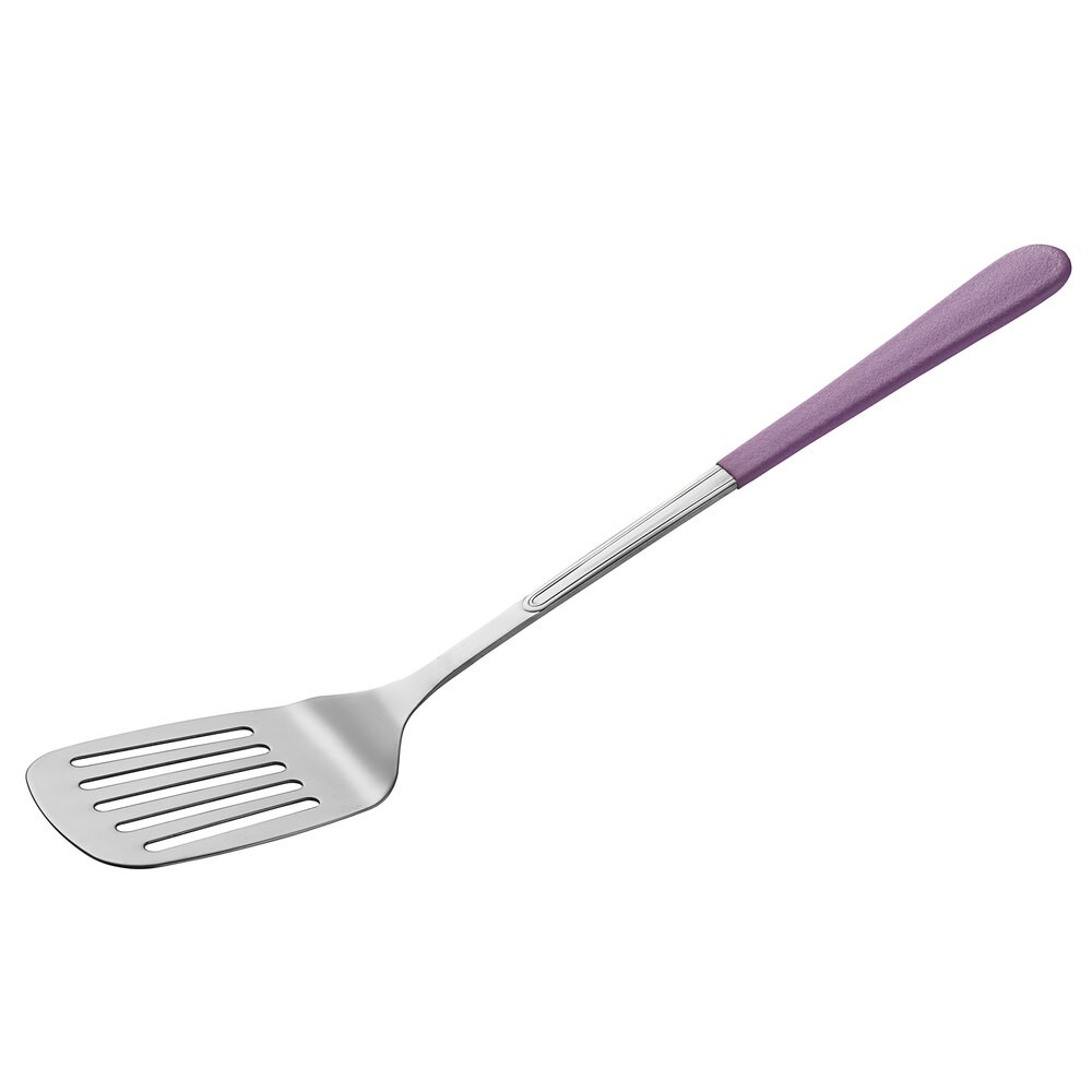 Uxcell Kitchenware Stainless Steel Handle Silicone Slotted Pancake