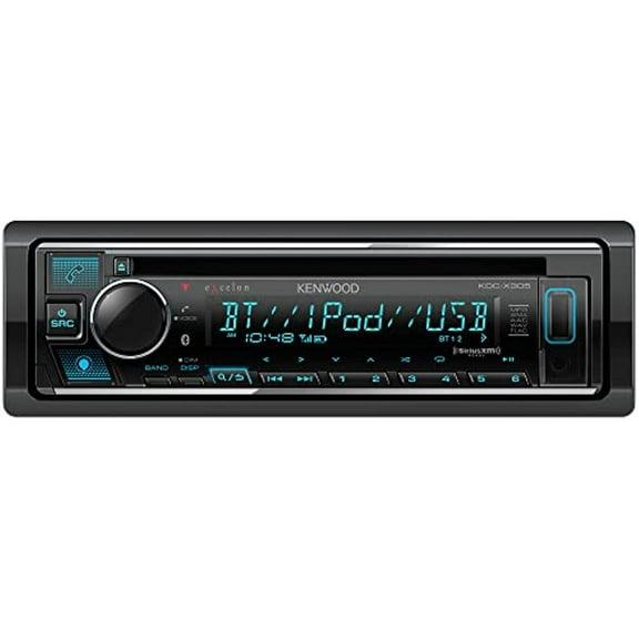 Kenwood KDC-X305 Bluetooth Single DIN CD receiver with Alexa
