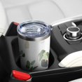 thumbnail image 5 of 20oz Tumbler with Lid and Straw Stainless Cactus Steel Vacuum Insulated Water Coffee Tumbler Cup, Double Wall Vacuum Insulated Travel Mug Reusable Tumblers for Ice Drinks, Hot Beverage, 5 of 7