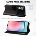 thumbnail image 3 of Compatible with Samsung Galaxy A24 4G Cute Animals Pattern Wallet Case with Card Slots Flip Cover, 3 of 5